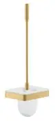 AXOR-HG-AXOR-Universal-Softsquare-Toilettenbuerstenhalter-Wandmontage-Brushed-Gold-Optic-42835250 gallery number 1